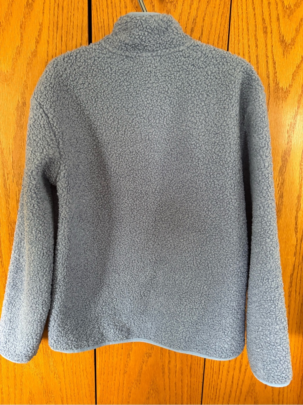 NWT Women's Light Blue Sherpa Jacket - Picture 3 of 6
